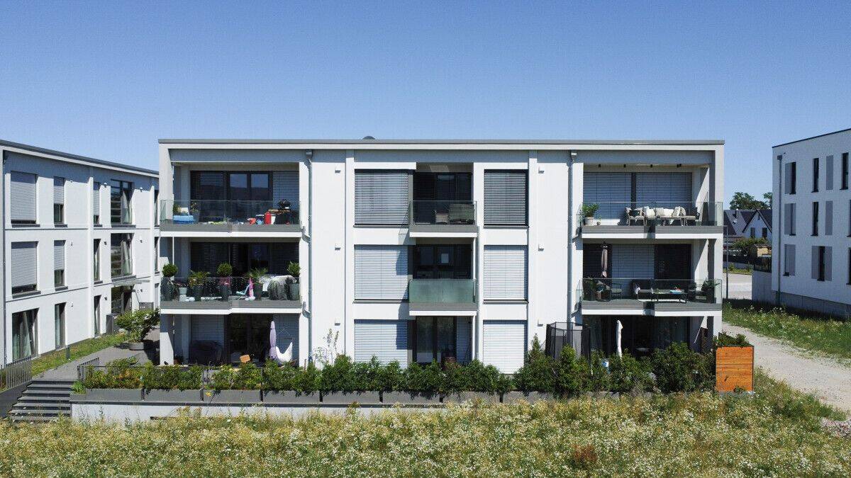 4-Zimmer-Erdgeschosswohnung mit Südgarten, KfW55 und Tiefgaragenstellplatz – Paderborn – Vorschaubild 4