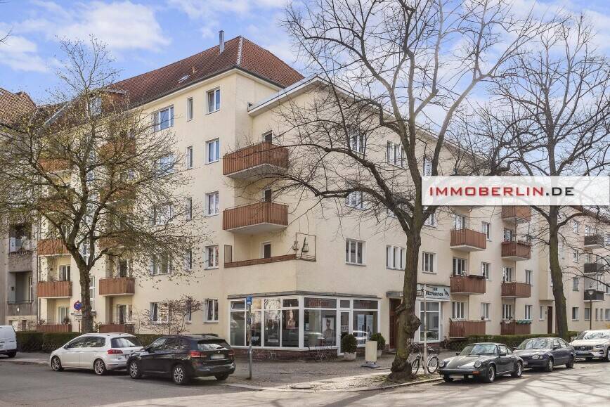 IMMOBERLIN.DE - Frisch renoviert! Charmante Wohnung mit Terrasse in beliebter Lage