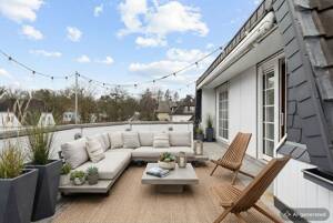 Wohnen über den Dächern von Hamburg-Blankenese - Exklusive Maisonette mit Süd-Dachterrasse – 22587 Hamburg – Vorschaubild 3