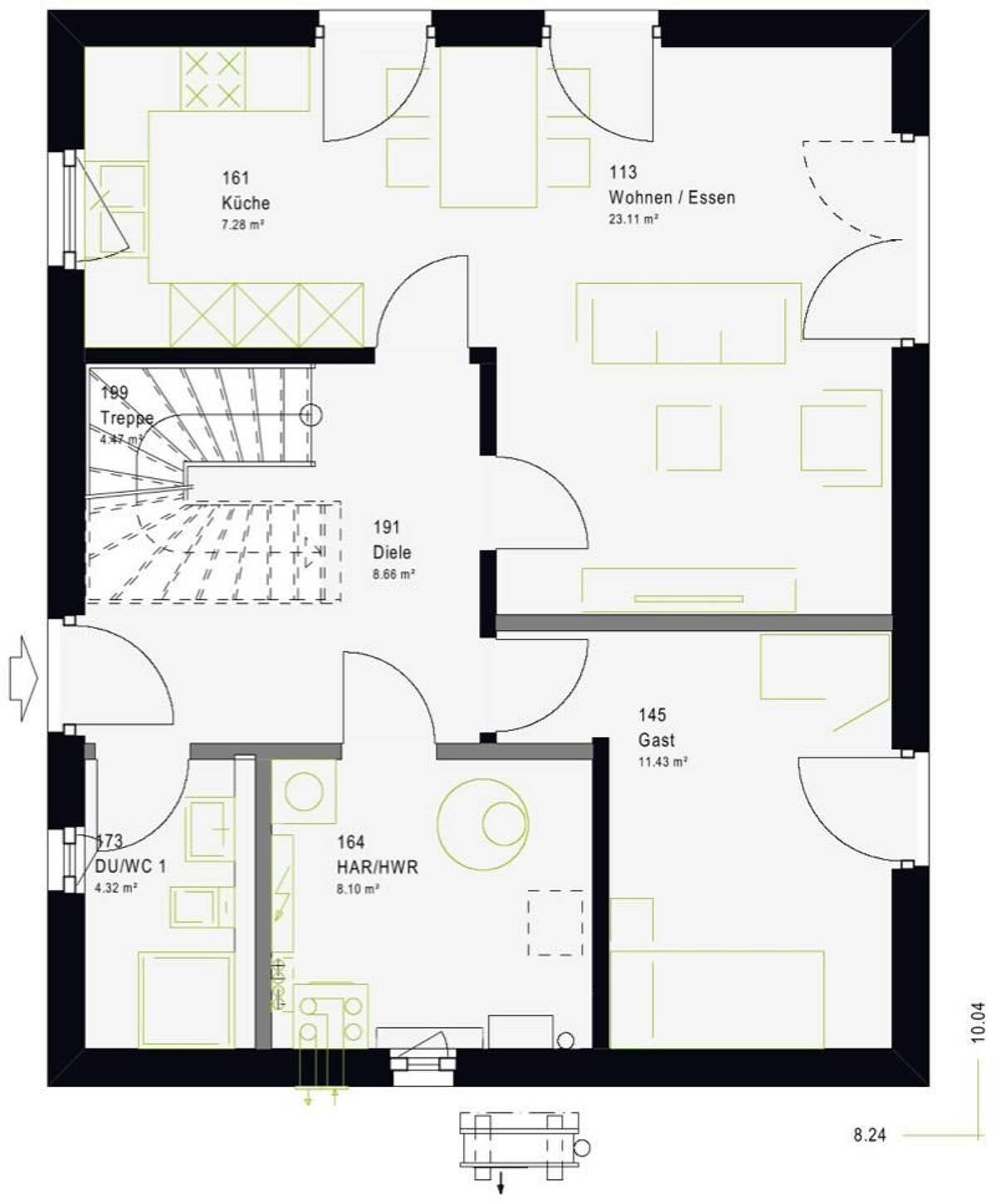 Mögliches Neubau Doppelhaus – 22397 Hamburg – Bild 1 von 4