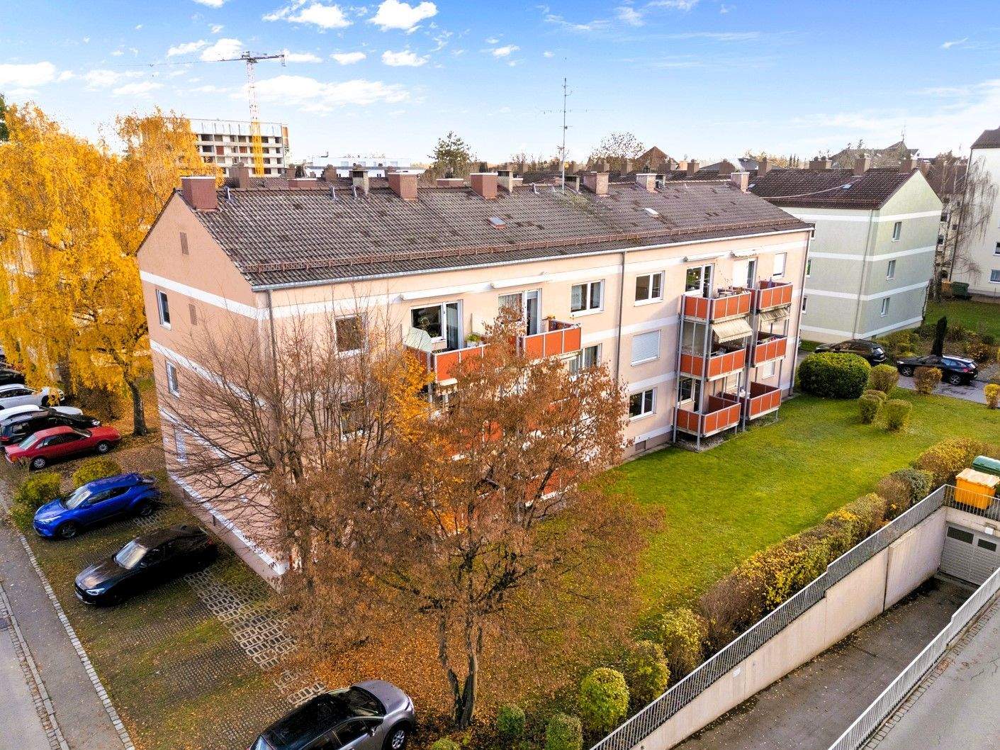 Moderne 3-Zimmer-Wohnung mit Balkon in Haunstetten, Augsburg – Augsburg – Vorschaubild 3