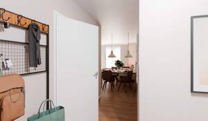 Barrierefreie Eigentumswohnung mit Südbalkon und großer Wohnküche mit elektr. Rollläden – 40597 Düsseldorf – Vorschaubild 5