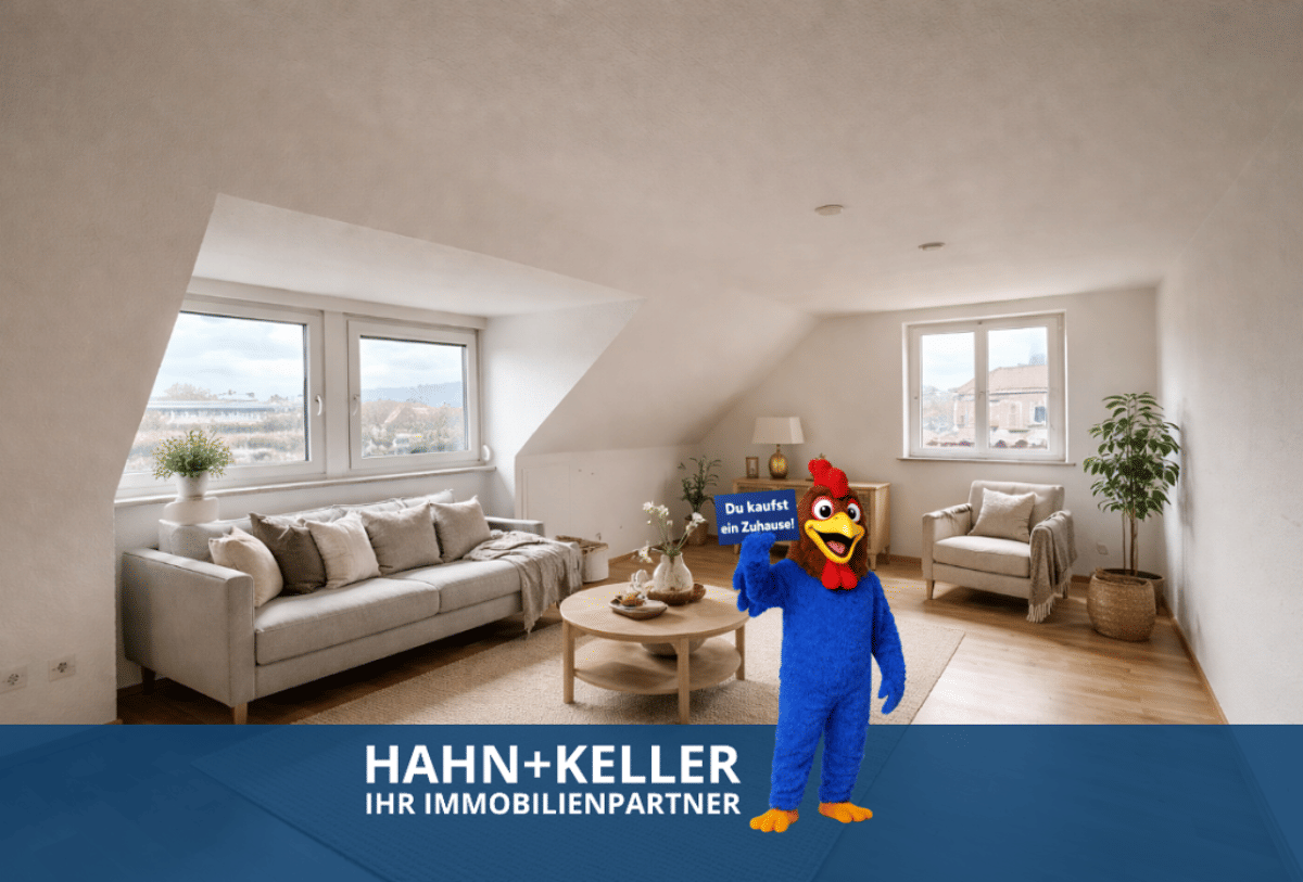 Dachgeschosscharm trifft Neckarblick - Lichtdurchflutete 2-Zimmer Wohnung mit perfekter Anbindung! – 70376 Stuttgart – Bild 1 von 9