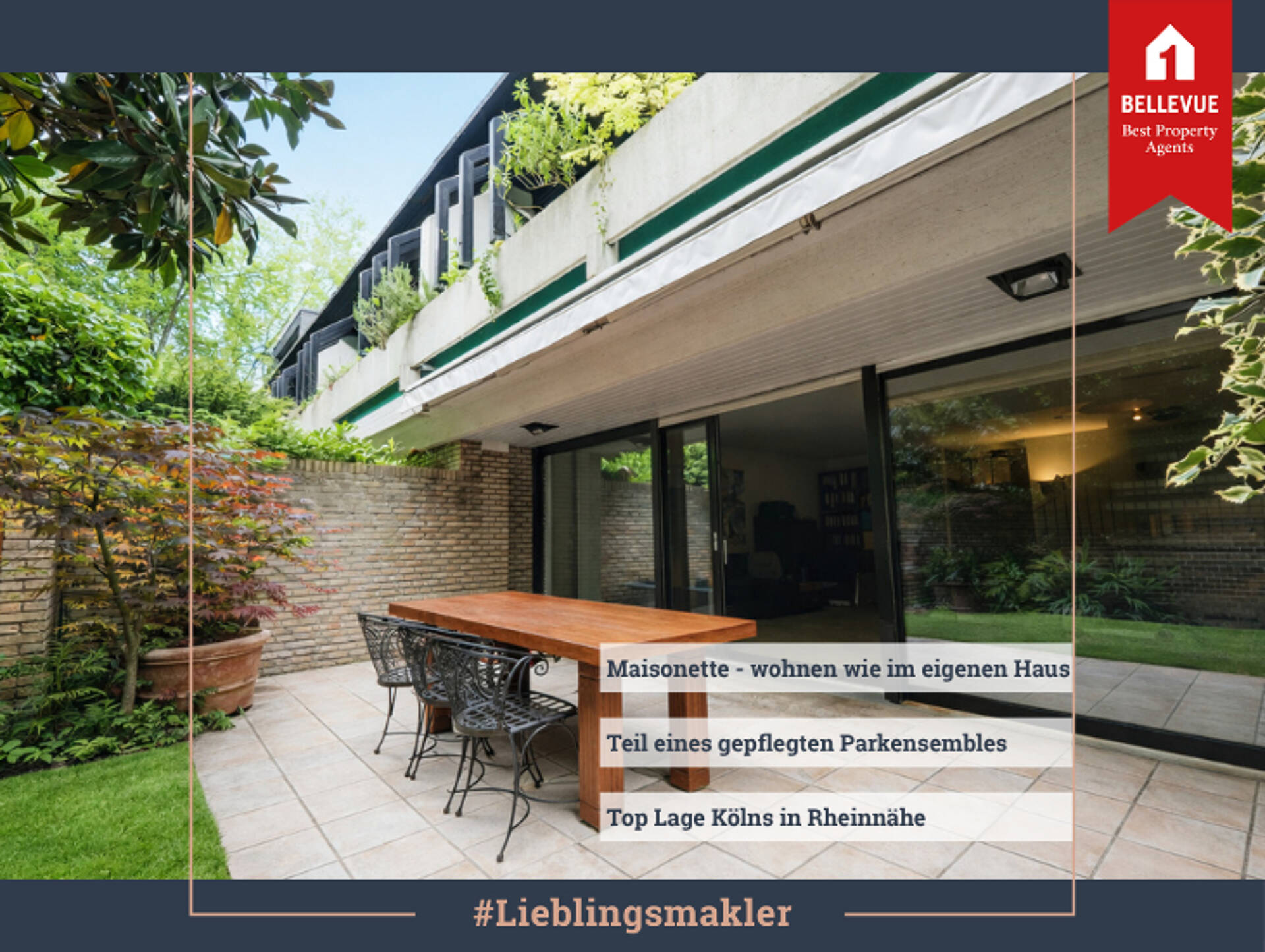 Terrassenwohnung in 50968 Köln mit 125 m² kaufen