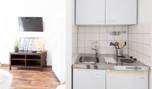 Möbliertes Apartment mit Boxspringbett am Ponttor – 52072 Aachen – Vorschaubild 9