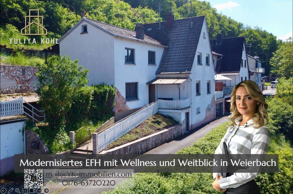 Familienidylle in ruhiger Sackgasse - Wohnen mit Weitblick und Wellness