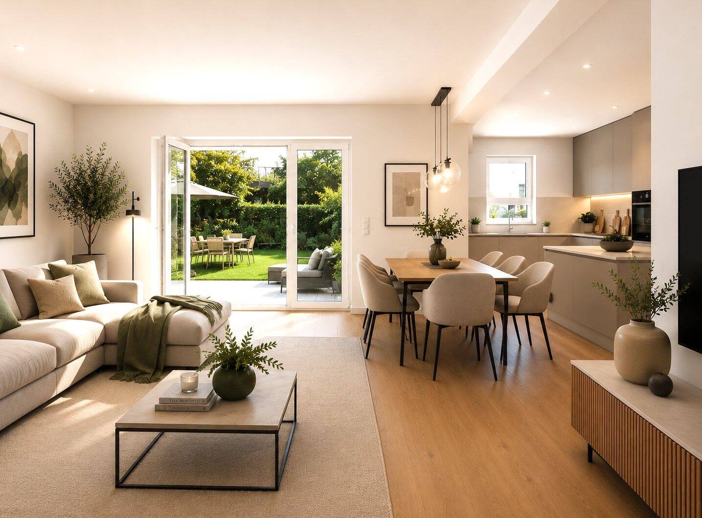 Bezugsfertig | 4-Zimmer-Neubauwohnung mit Terrasse, Garten und modernem Wohnkomfort