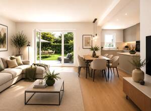 Bezugsfertig | 4-Zimmer-Neubauwohnung mit Terrasse, Garten und modernem Wohnkomfort