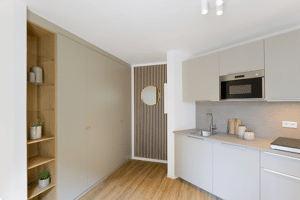 Vollmöbliertes Stadt-Apartment (WE05) an der Alten Bastei | mit Terrasse, in Uninähe!