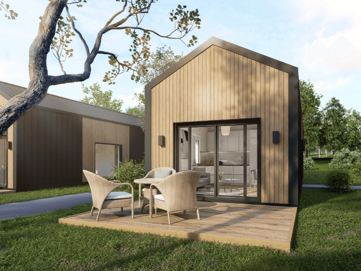Unabhängig, nachhaltig, möbliert: Ihr exklusives Tiny House zur Miete – 99085 Erfurt – Bild 1 von 5