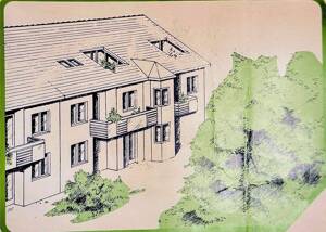 Edle modernisierte Wohnung mit Grünblick, Garten, Garage und Stellplatz – 88250 Weingarten – Vorschaubild 2
