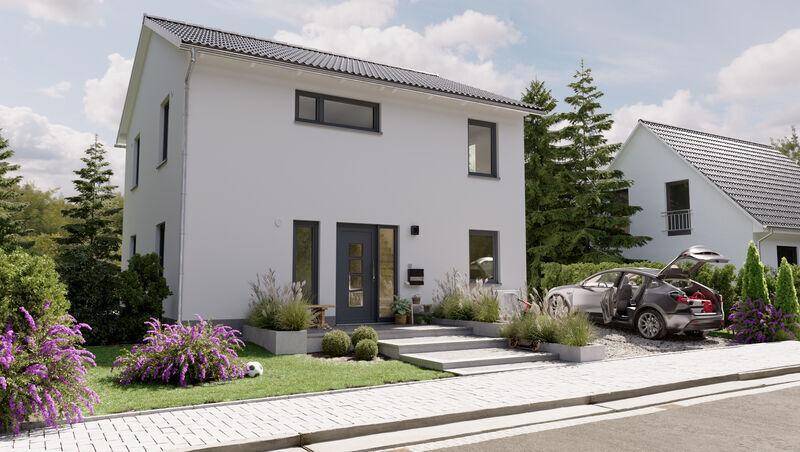 Dein nachhaltiges Stadthaus mit Satteldach - Ideal für deine PV-Anlage - Eigener Sofort-Strom inklusive schon ab dem Einzug – Mainz – Vorschaubild 3
