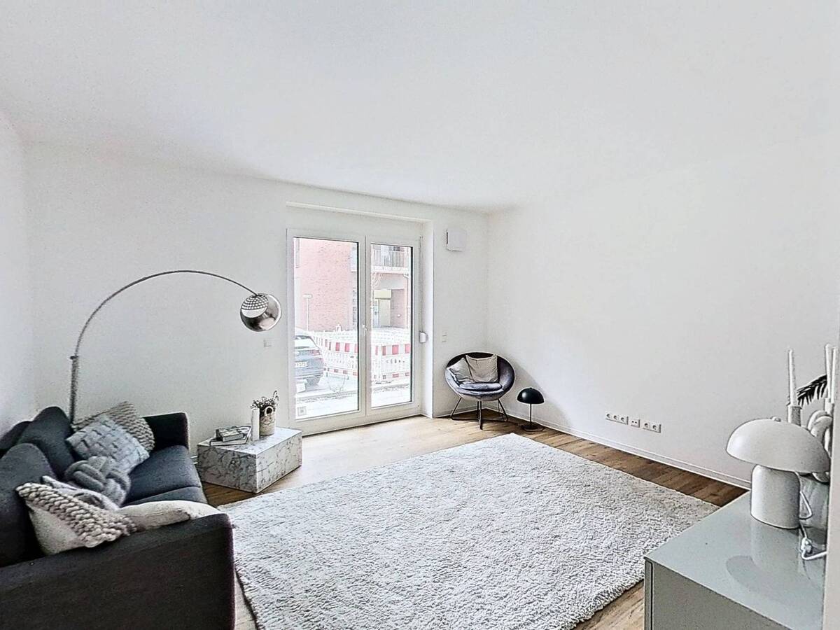 Komfortable 2-Zimmer-Wohnung mit EBK und BALKON im Neubauquartier FIELD 4 – 68167 Mannheim – Bild 1 von 9