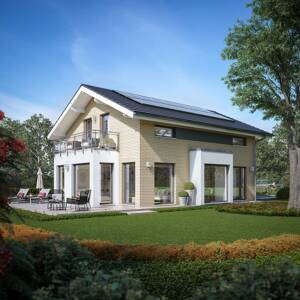 LivingHaus - Dein individuell geplantes Traumhaus mit modernem Design und smarten Extras sowie KFW 40 QNG – 24107 Kiel – Vorschaubild 1