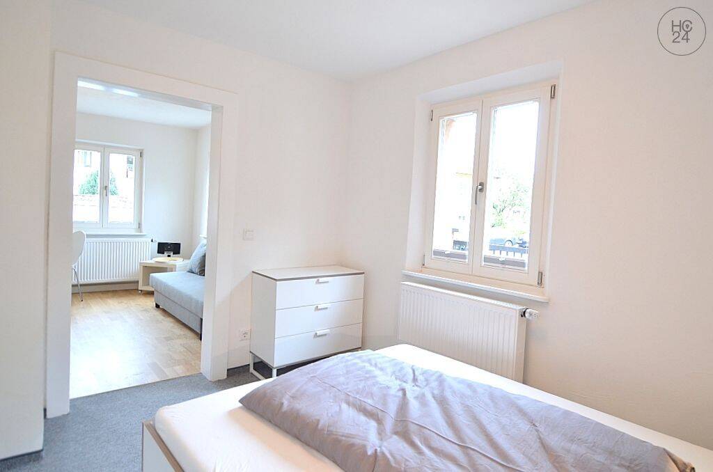 Stilvolle, modern möblierte 2-Zimmer-Wohnung mit W-LAN in Burgfarrnbach bei Nürnberg – Fürth – Vorschaubild 7