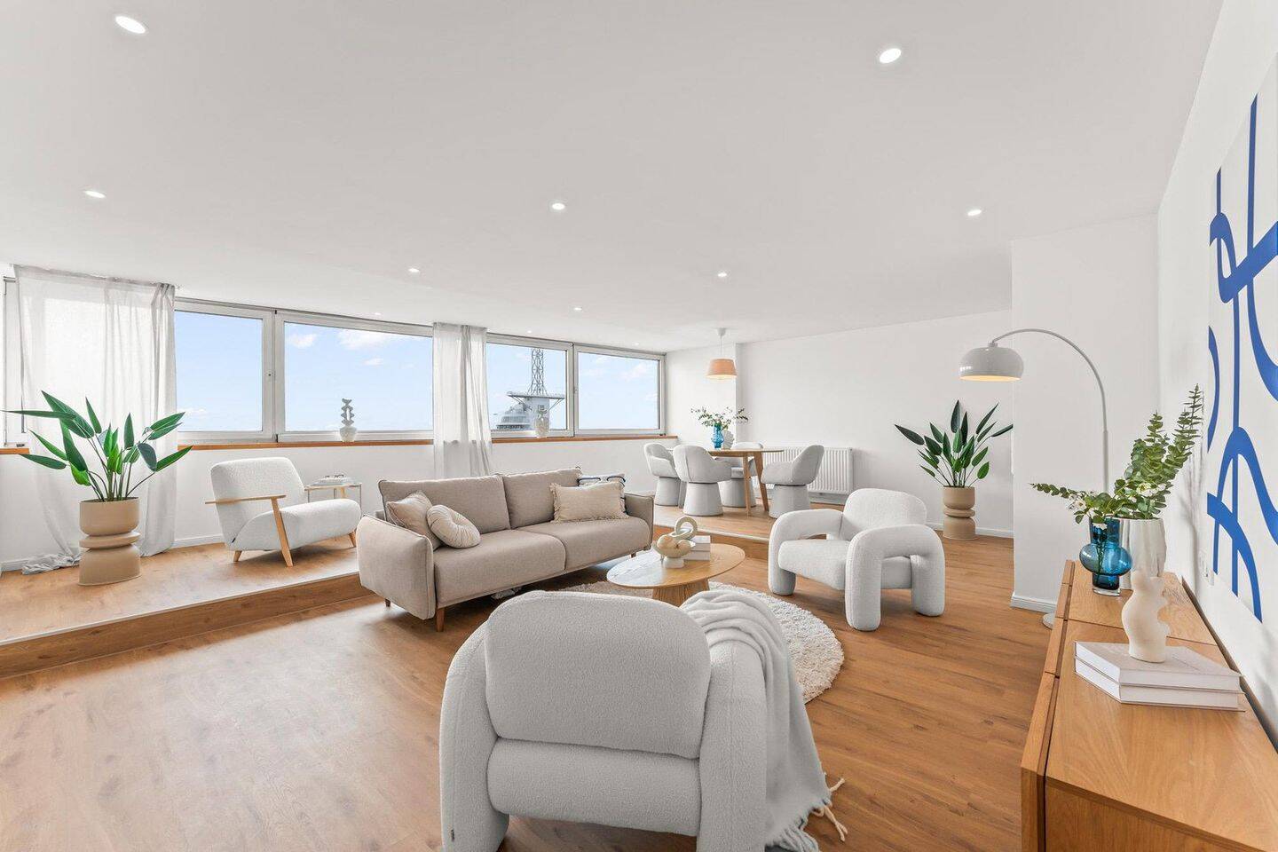 Exklusive Penthouse Wohnung im 22. Stock mit spektakulärem Weitblick - provisionsfrei