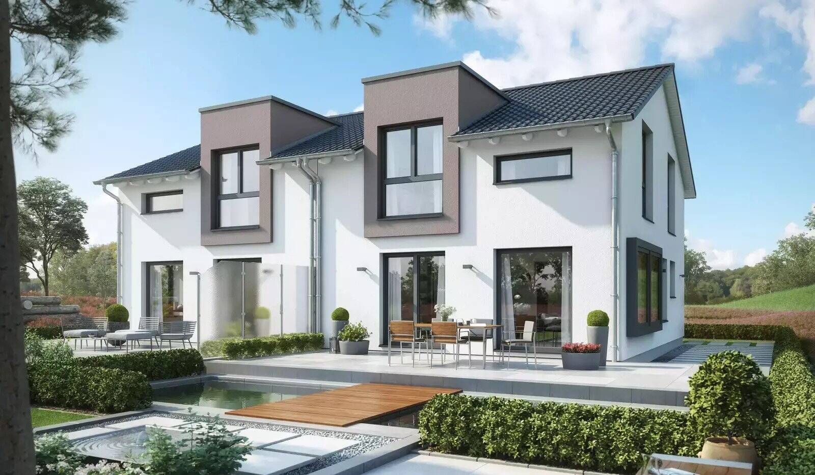 GROSSZÜGIGES DOPPELHAUS MIT DEM GEWISSEN EXTRA