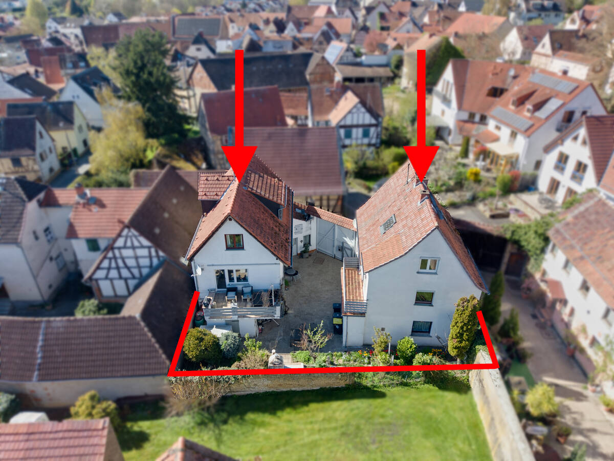 ZWEI HÄUSER AUF EINEM GRUNDSTÜCK! In Wiesbaden-Kloppenheim