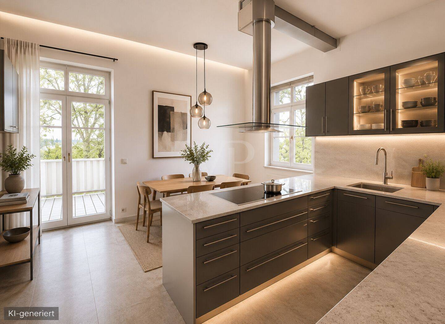 Herrschaftliche Villa mit sonnigem Garten, Neckarblick und separater Praxisfläche (96 m²) – Mannheim – Vorschaubild 5