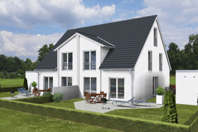 Doppelhaushälften Neubau in Schwarzenbruck Ortsteil Lindelburg – Schwarzenbruck – Vorschaubild 2