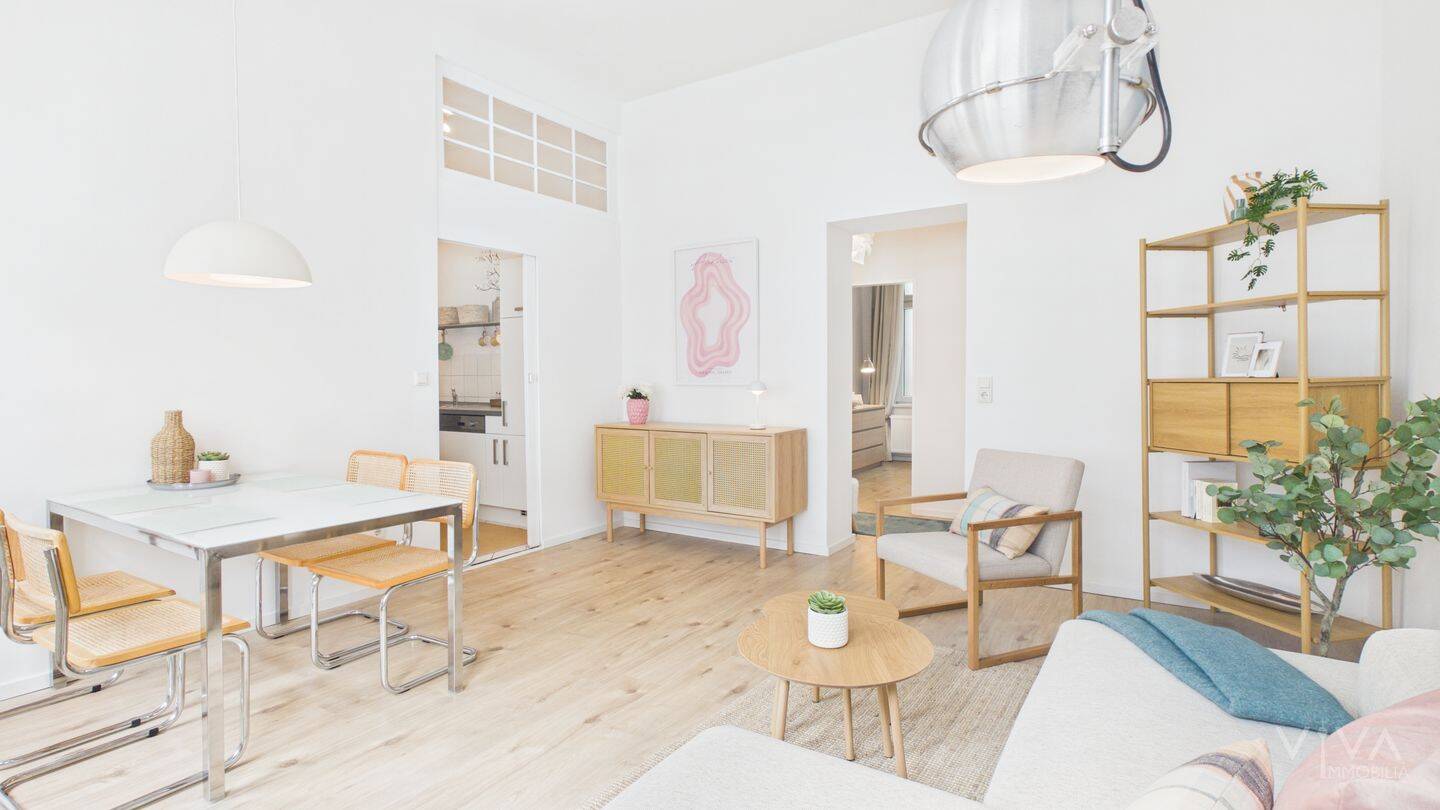 COSY VIBES! Möblierte 2-Zimmer-Wohnung mit EBK in Grafenberg – Düsseldorf – Vorschaubild 3