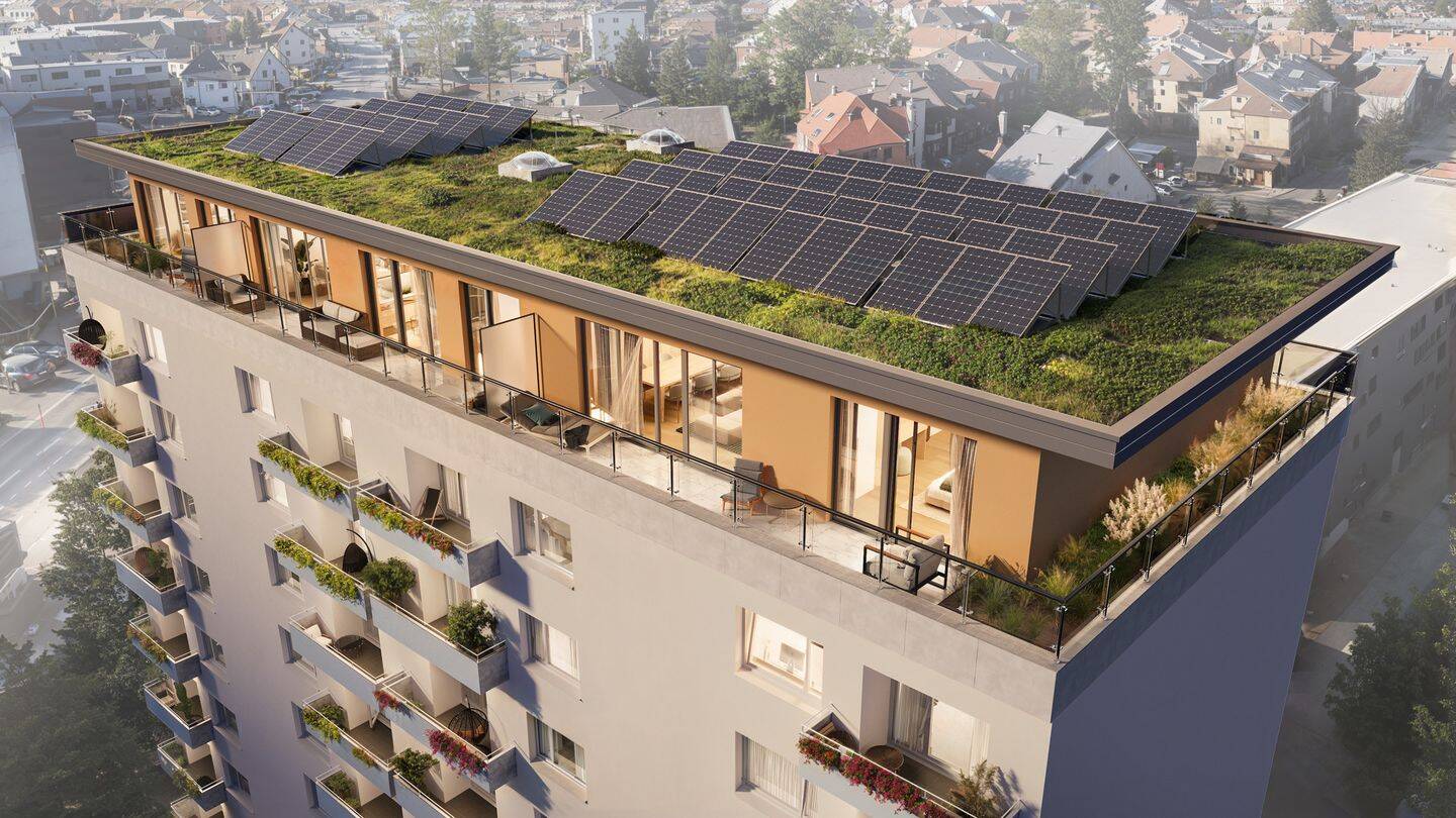 2-Zimmer Penthouse Wohnung über den Dächern von Nürnberg-Röthenbach- Provisionsfrei – Nürnberg – Vorschaubild 2