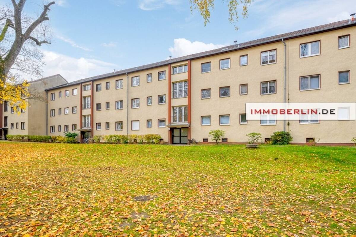 IMMOBERLIN.DE - Sympathische Wohnung mit Westbalkon in ruhiger Lage – 12109 Berlin – Bild 1 von 9