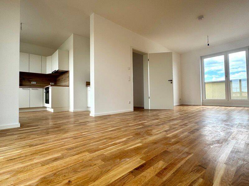 Moderne 5-Raum-Familienwohnung im Erstbezug mit 2 großen Balkonen, 2 Bädern und offener Küche inkl.