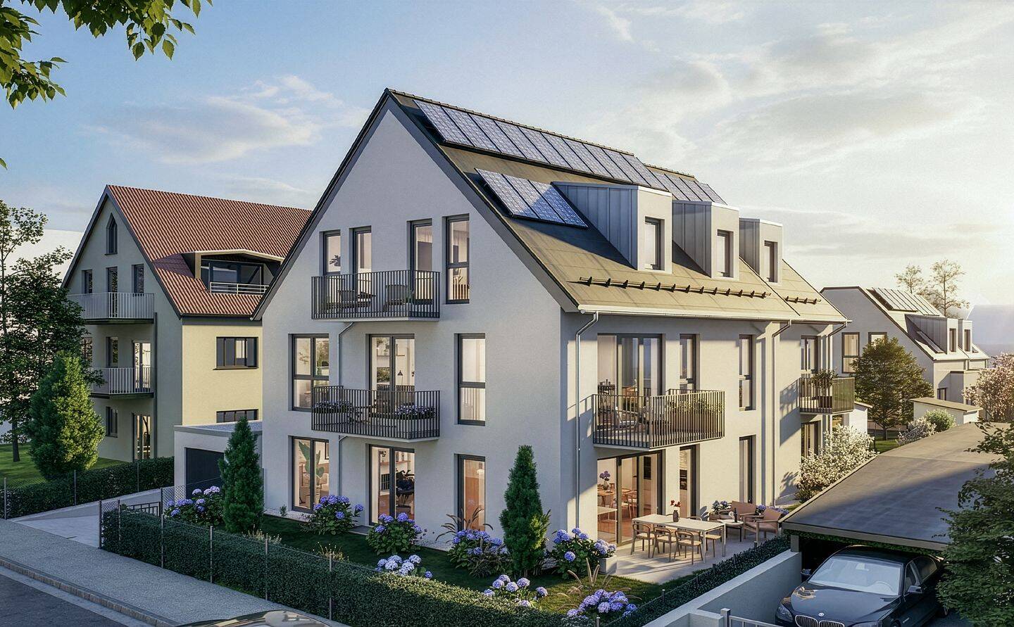 Whg 1 - Wohnensemble "Gipfelglück" - 3-Zimmer-Gartenwohnung