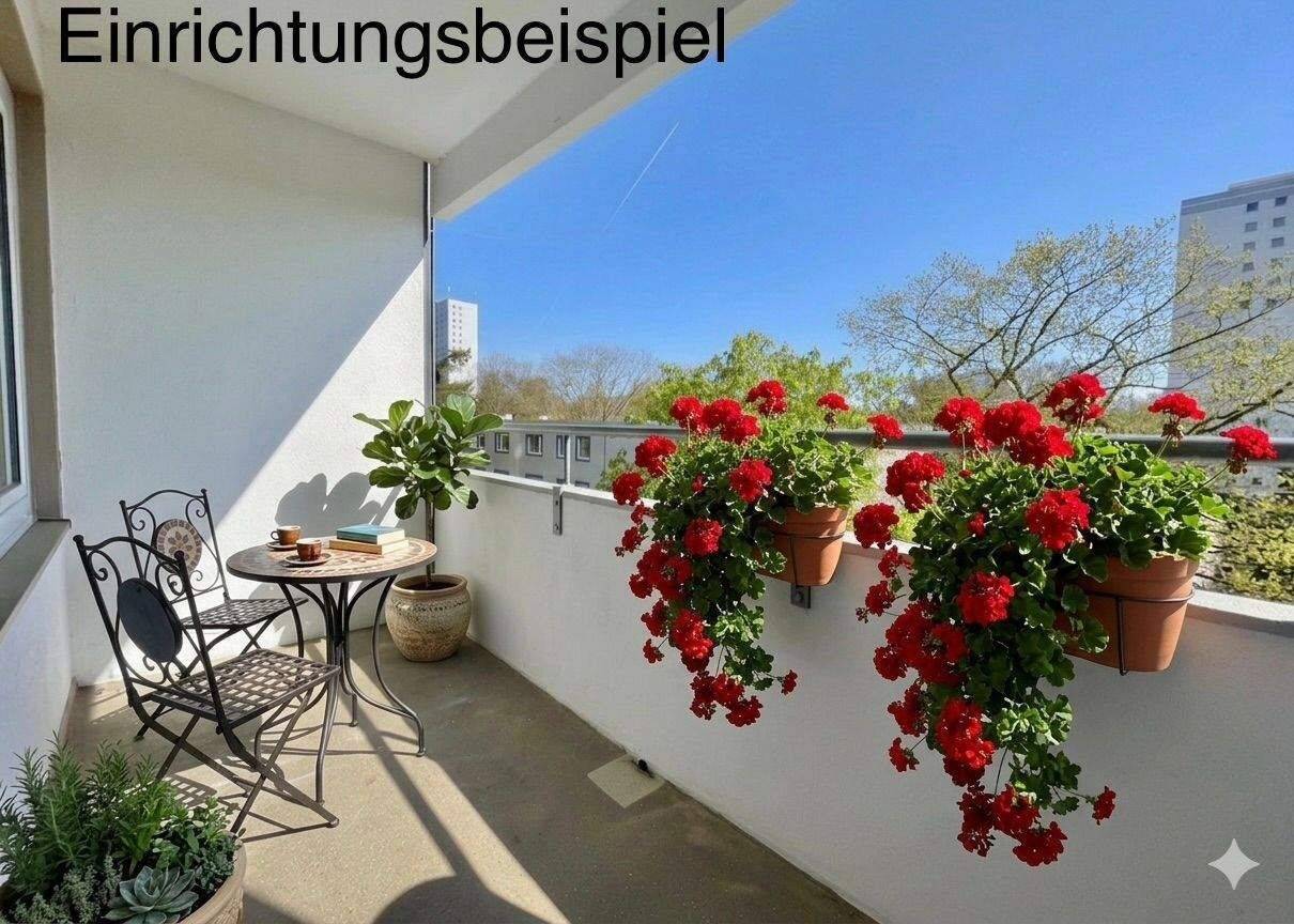 Gepflegte 3-Zimmer-Wohnung mit sonnigem Südbalkon, bei Nürnberg Messe – Nürnberg – Vorschaubild 2