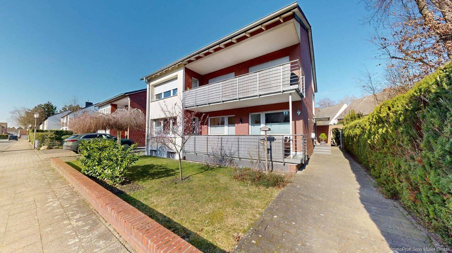Provisionsfrei für Käufer: Zweifamilienhaus mit Balkon, Garten und Garage in ruhiger Sackgassenlage – Hamm – Bild 1 von 7