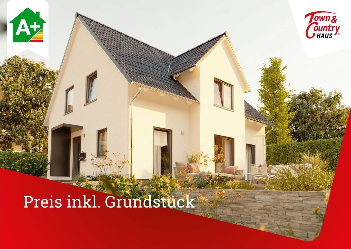 Lichthaus 152, Preis inkl. Grundstück, massiv gebaut