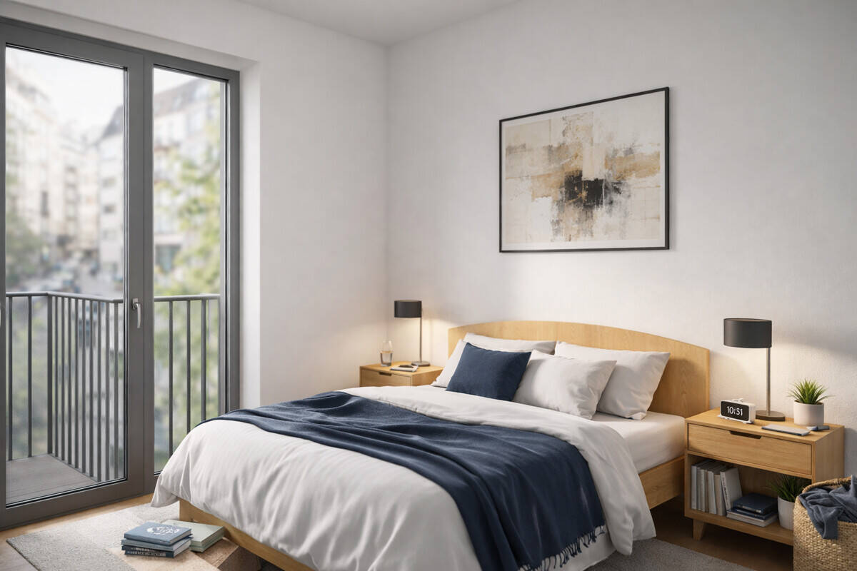 SCHÖNEBERG / KREUZBERG: BESTE LAGE: ERSTBEZUG im LUXUS Neubau: 3-Zimmer-Whg + 2 Bäder und Balkon