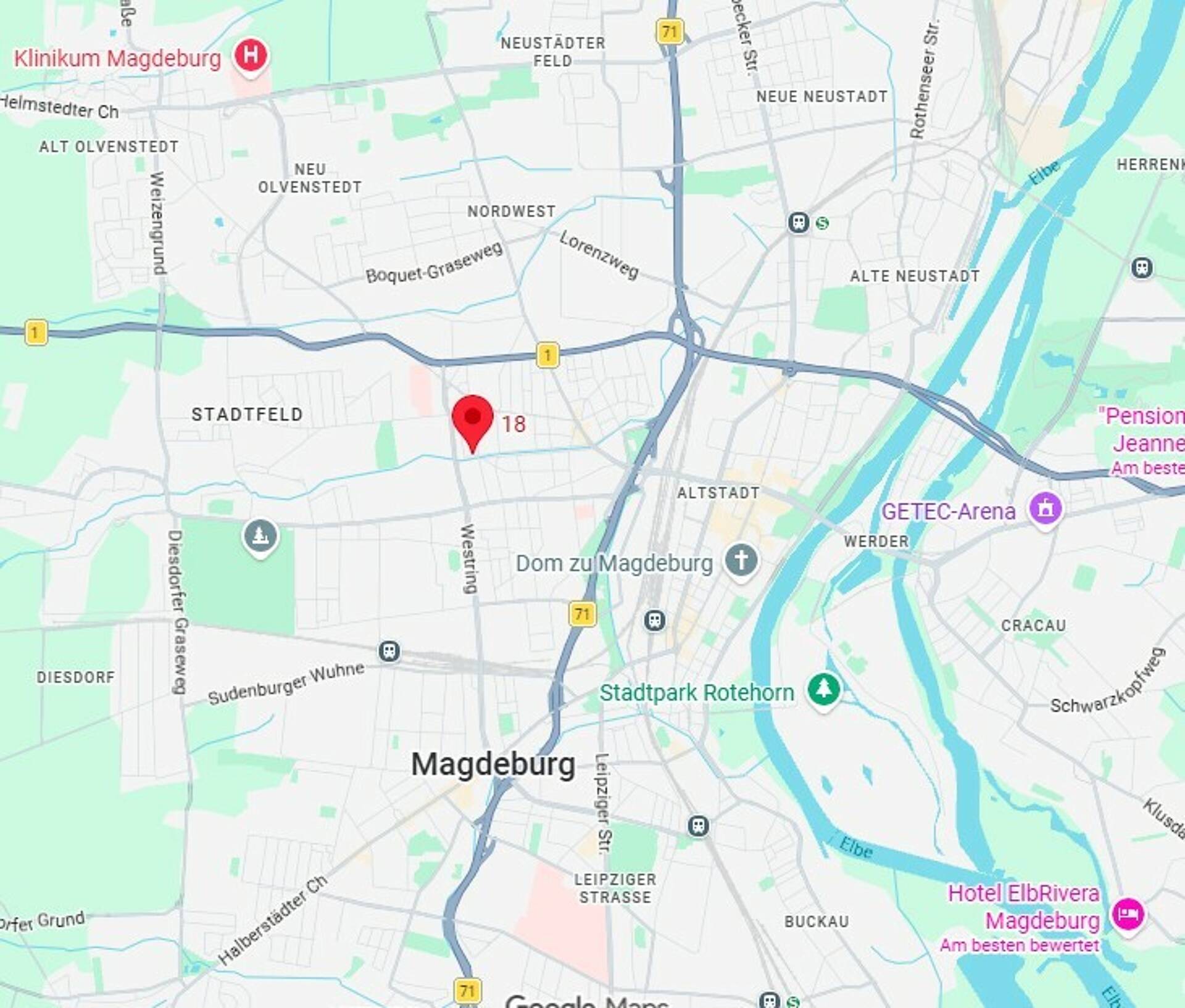 Etagenwohnung in 39108 Magdeburg mit 60 m² kaufen