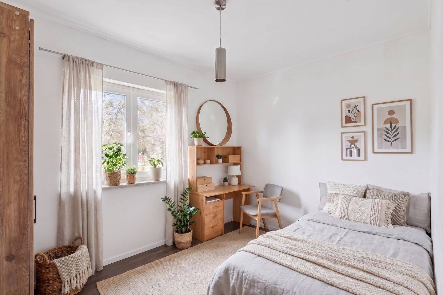 Wohnung mit eigenem Garten - Hausgefühl im Grünen: Moderne 3-Zimmer-Obergeschosswohnung im Zweifamilienhaus – Neuenhagen bei Berlin – Vorschaubild 8