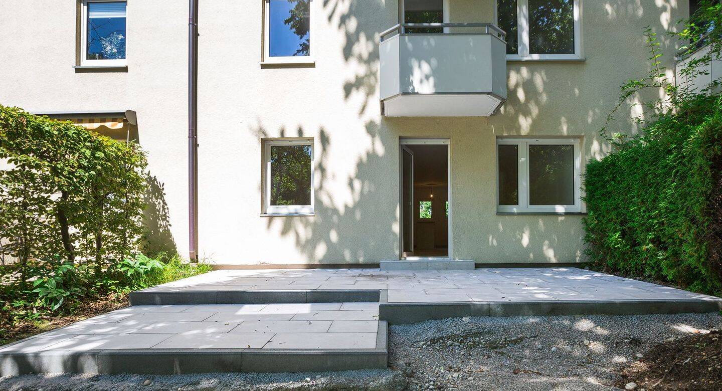 Hochwertige, gut geschnittene 3-Zimmer EG Wohnung mit Südterrasse – München – Vorschaubild 9