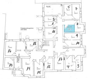 Vermietete 2-Zimmer-Eigentumswohnung mit Balkon in einem denkmalgeschützten Mehrfamilienhaus im attraktiven Stadtteil Giebichenstein – 6114 Halle (Saale) – Vorschaubild 9