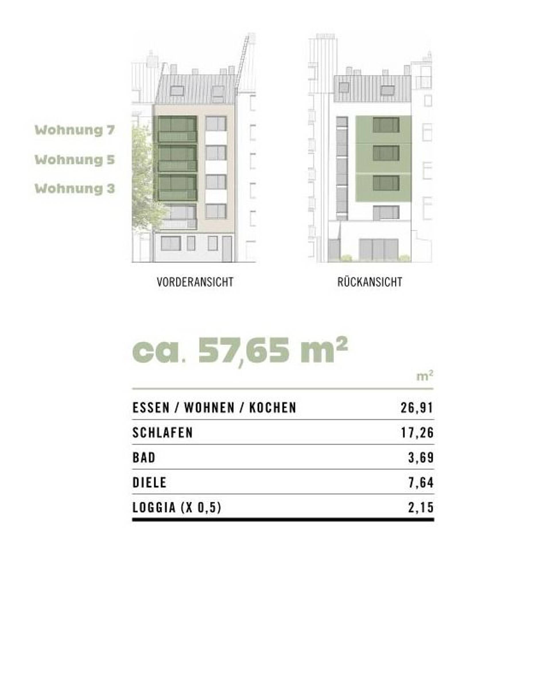 Etagenwohnung in 50670 Köln mit 57,71 m² kaufen