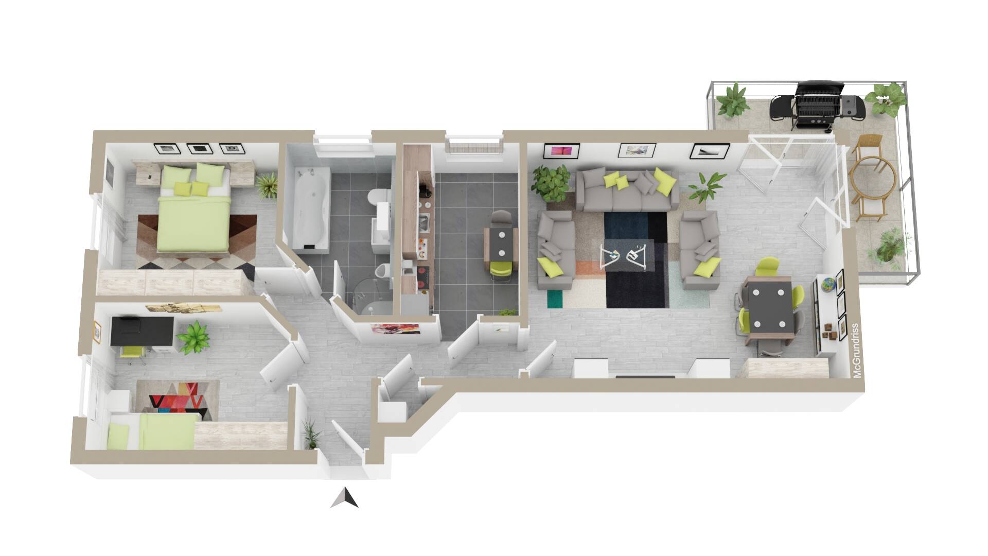Top gelegene 3-Zimmer Wohnung in Frechen