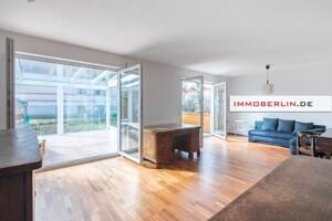 IMMOBERLIN.DE - Sehr angenehmes Einfamilienhaus mit Südgarten