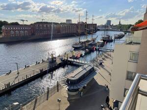 CITY- SCHLACHTE | Elegante 3-Zimmer Whg. über 2 Etagen mit Weserblick – 28195 Bremen – Vorschaubild 2