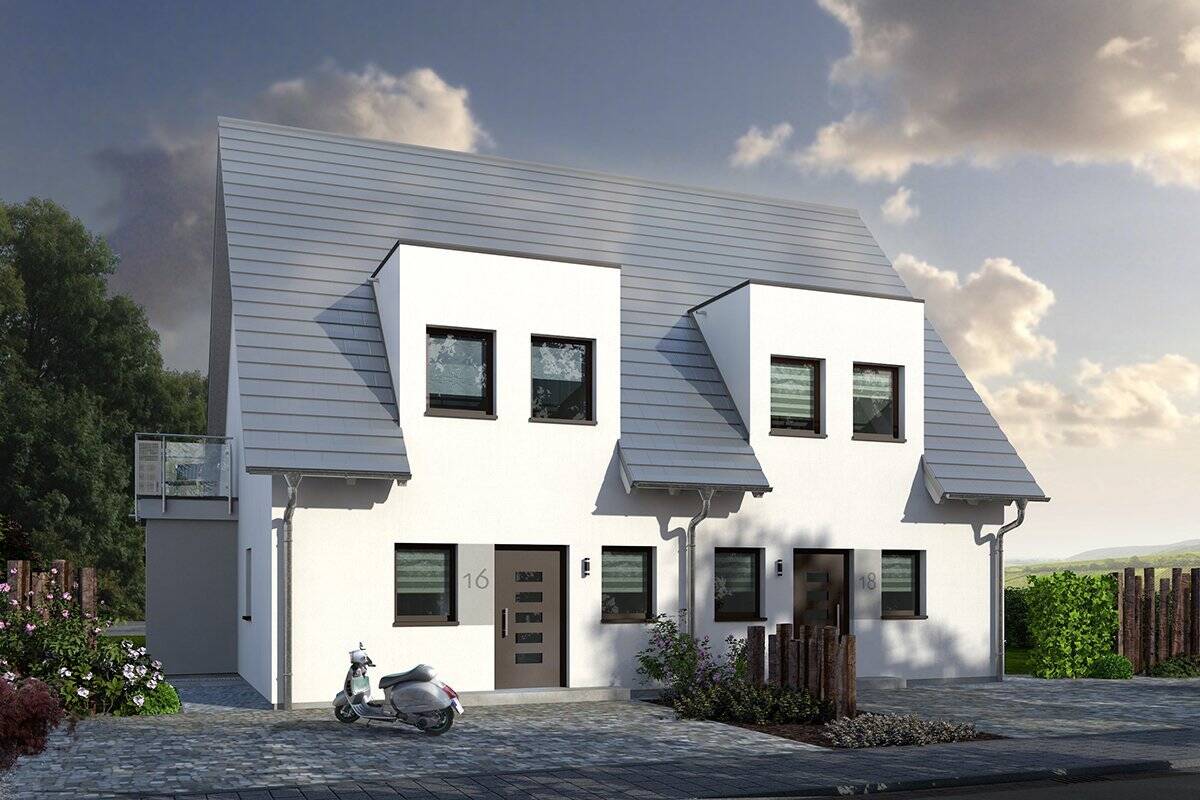 Ihr Traumhaus als Doppelhaushälfte in Lechbruck am See - individuell und modern! – Lechbruck a.See – Bild 1 von 8