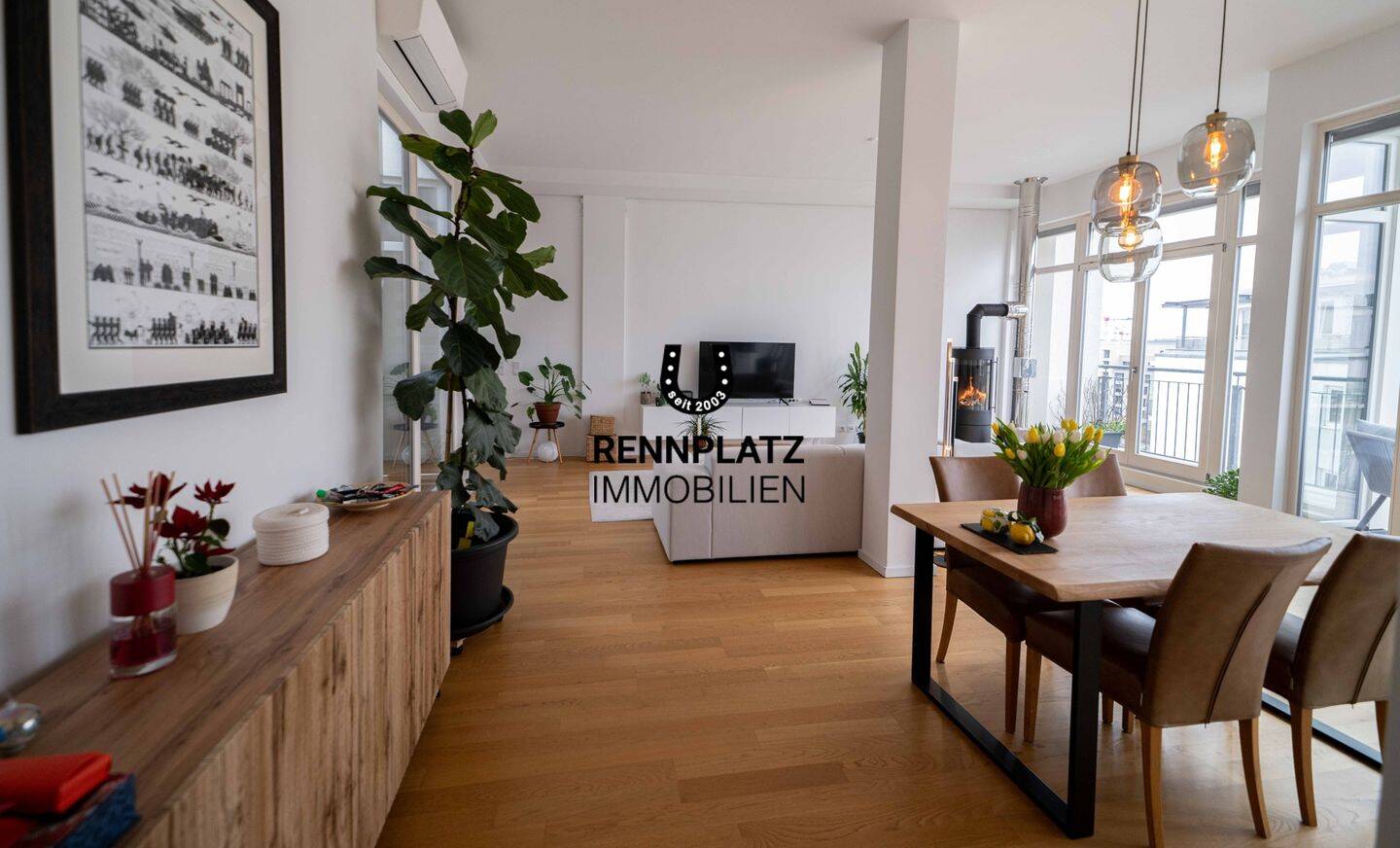 Luxus-Penthouse in Berlin-Mitte mit Dachterrasse, Kamin und 360-Grad-Skylineblick! – Berlin – Vorschaubild 6