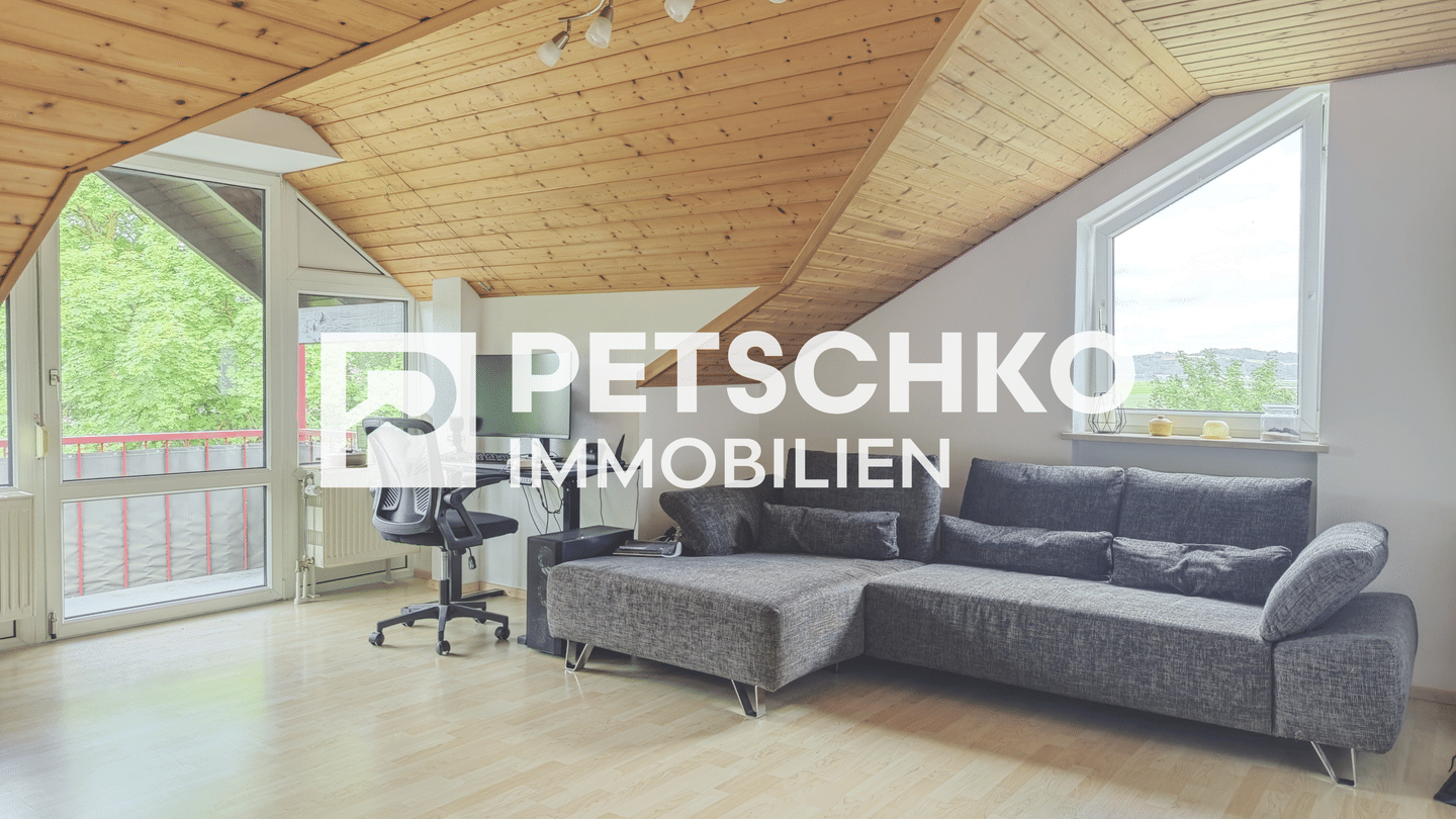 Dachgeschosswohnung mit Blick ins Grüne - Renditeobjekt oder selbst nutzen