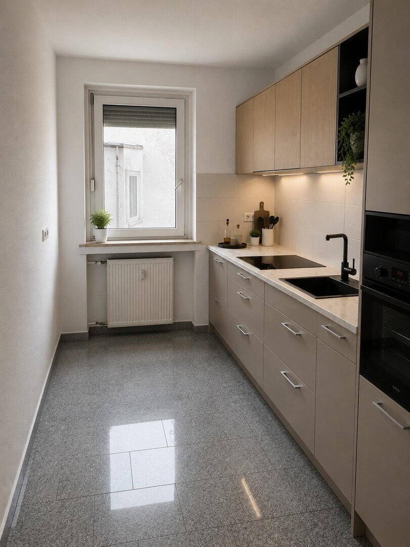 ?? Moderne 4-Zimmer-Wohnung mit Terrasse & neuer Einbauküche - ideal für Familien mit 2-4 Personen