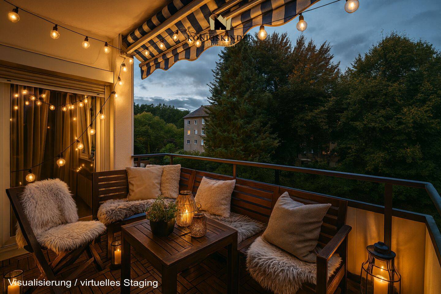 Abendsonne auf dem Balkon: Ihr Rückzugsort in Ebersbach – Ebersbach an der Fils – Vorschaubild 7