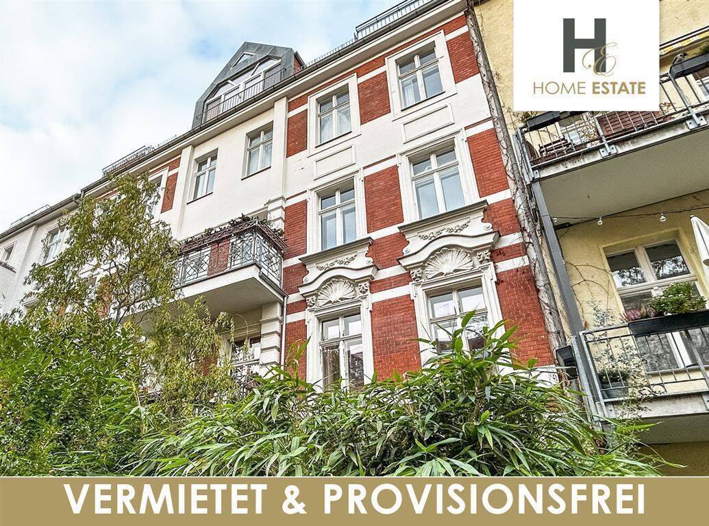 Heute an morgen denken - vermietete Altbauwohnung mit Garten & Provisionsfrei