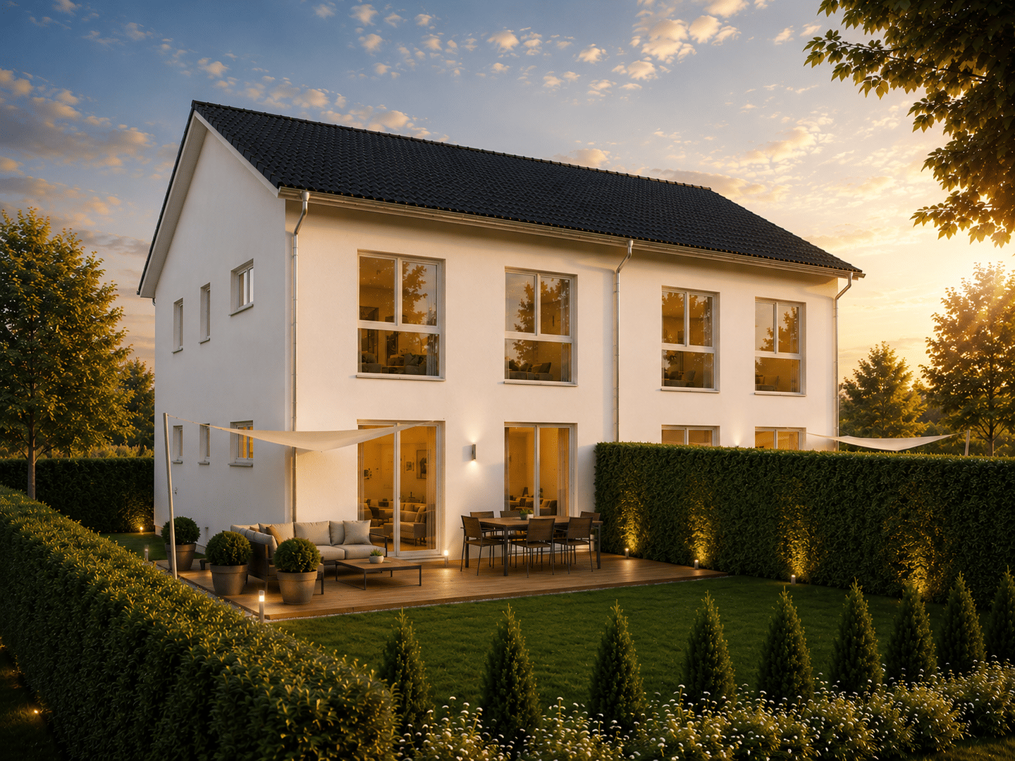 Top Lage Straßlach Dingharting: Neubau-DHH inkl. Homeoffice-Keller | A+ | familienfreundliche Lage – Straßlach-Dingharting – Vorschaubild 5