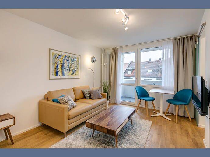 Möbliert: Modernes Apartment in günstiger Lage