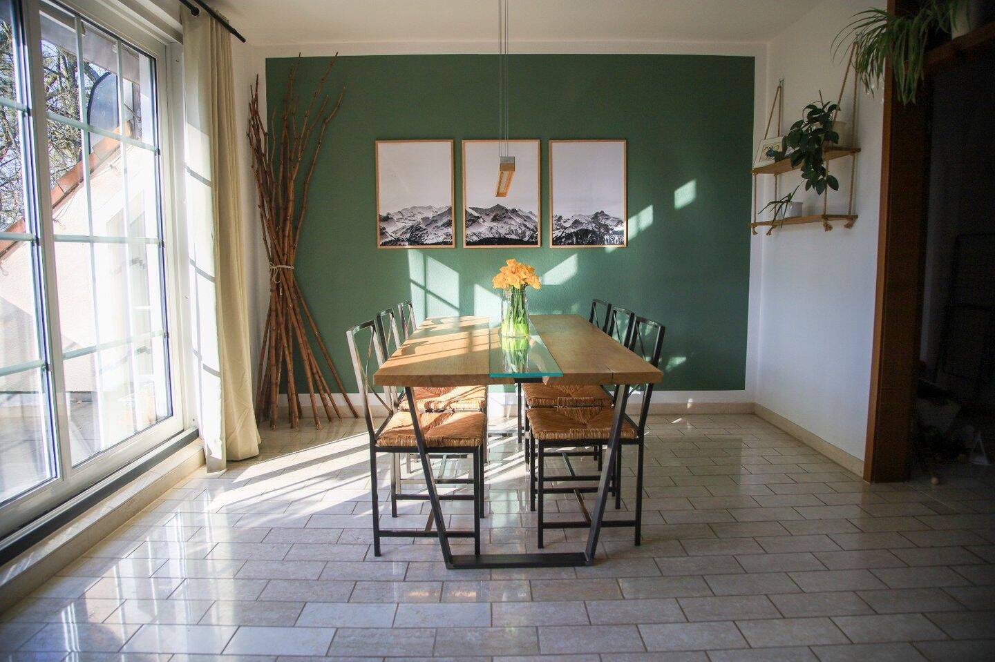 Möblierte 3-Zimmer-Wohnung (113 m²) mit Garten & Süd-Loggia + Carport – Bergkirchviertel – 1 Jahr befristet – Erlangen – Vorschaubild 7